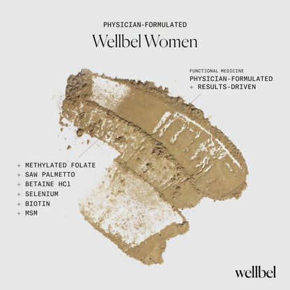 WELLBEL Women Clean Supplement for Hair Skin and Nails  90 Count